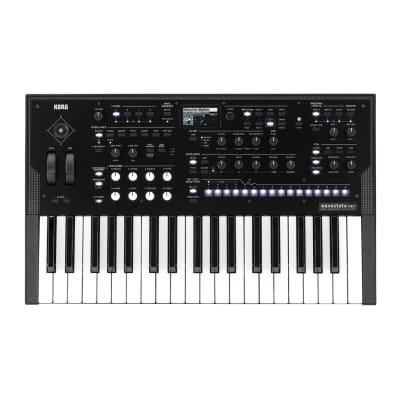 Korg Wavestate MK2 96 Stereo Voices Smooth Sound Transitions Eight Programmable Mod Knobs Compat Wave Sequencing Synthesizer with 37 Full-Size Keys image 1