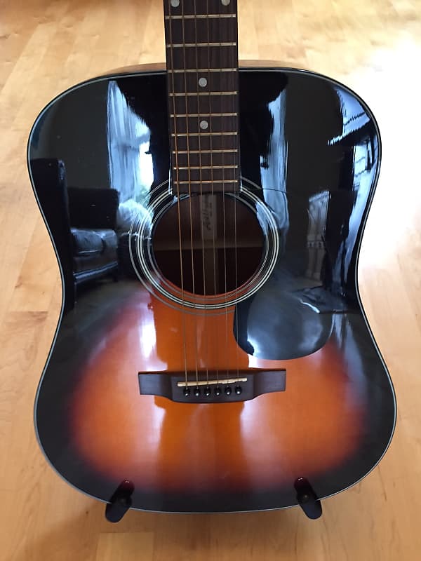 Aria Dreadnought Acoustic Guitar AD-28 | Reverb
