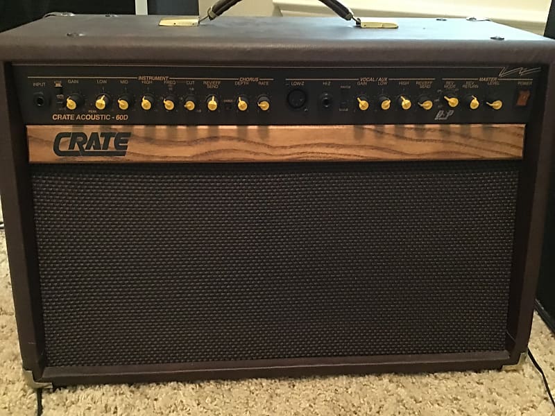 Crate Acoustic Amplifier CA-60D 90s Brown | Reverb