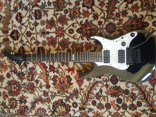ESP MR Seven E-II 2016 Black | Reverb