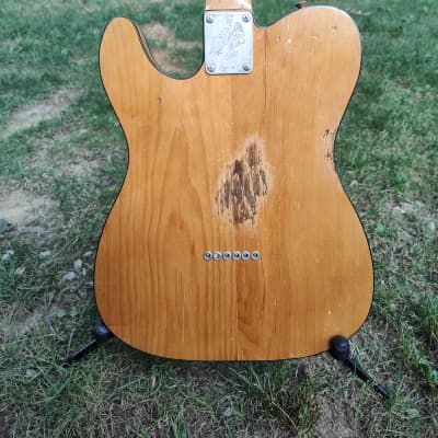 TG Guitars Custom Telecaster The Brothel Made from a Old Growth Pine door from  a 1880's Cleveland Brothel Room # 1 image 10