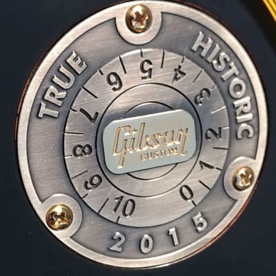 2015 Gibson Custom Shop True Historic '57 Les Paul Custom  Black Beauty Reissue image 20