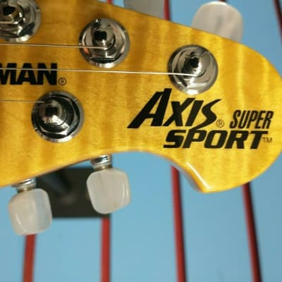 Ernie Ball Music Man BFR Axis Super Sport Semi Hollow W Case 1 of 30 Made image 10