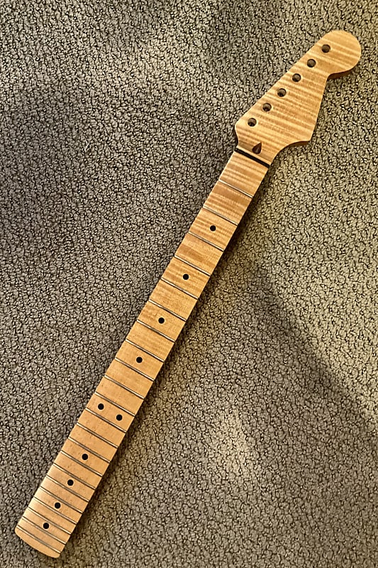 Warmoth Stratocaster Neck 59 Round back profile One Piece neck Reverb Norway