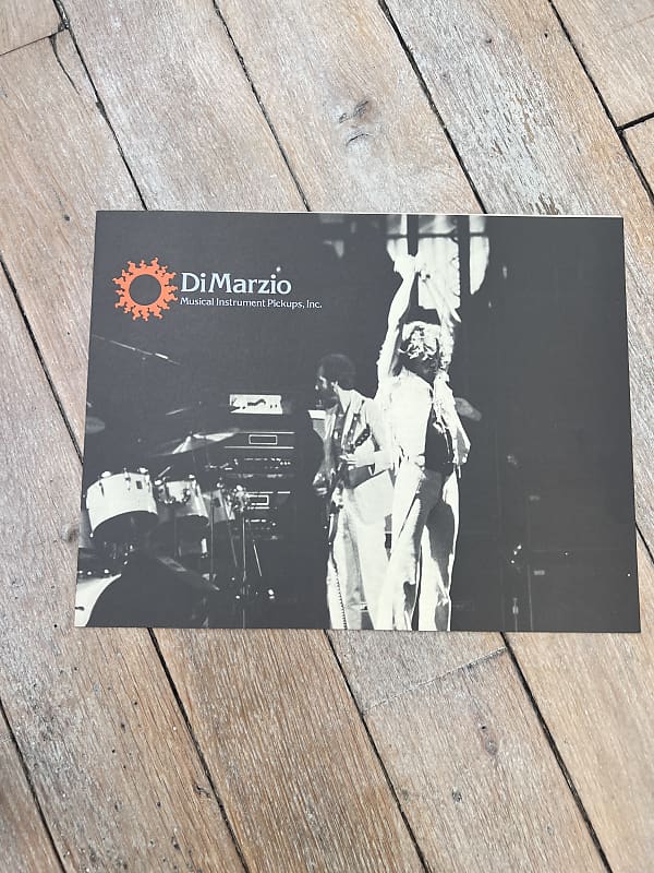 Circa 19761977 DiMarzio Pickups Catalog The Who Pete Reverb
