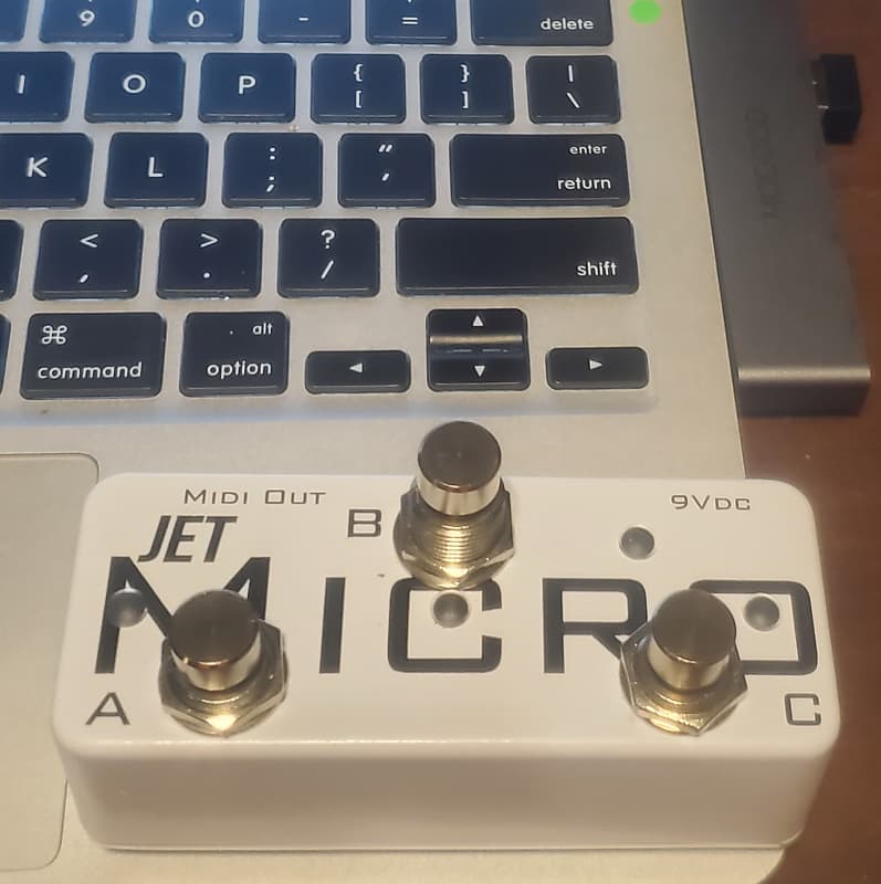 Jet micro midi controller hx stomp reverb