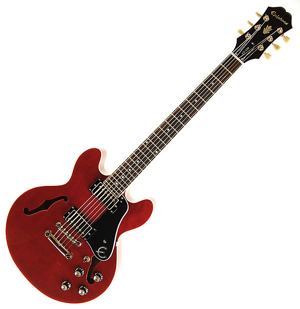 Epiphone Dot ES-339 Pro Semi-Hollow Electric Guitar w Case - Cherry Red