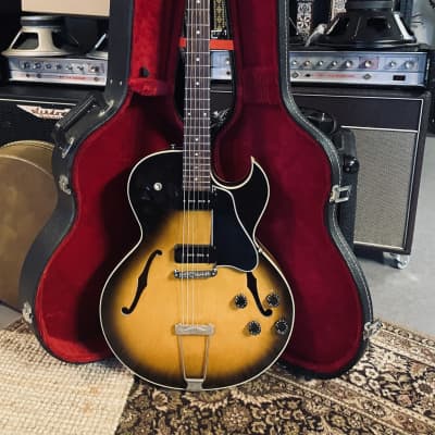 Gibson ES 135 P90 1991年製 初年度 RARE 1991 Gibson ES-135 Hollowbody Archtop White/Cream with