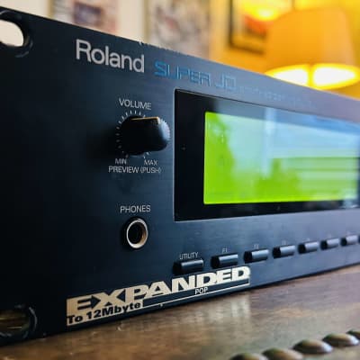 Roland JD-990 Super JD – Rare Special Edition – Expanded “Pop” Version w/ SR-JV80-02 Orchestral Expansion – Cinematic Classic – Flawless Performance