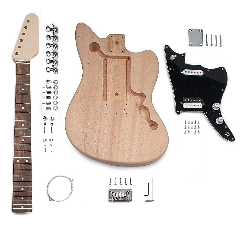 StewMac DIY Build Your Own Offset Trem Electric Guitar Kit - New for 2022! (101260) image 1