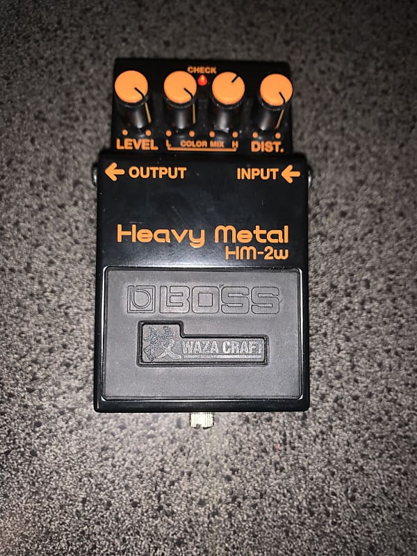 Boss HM-2w Heavy Metal waza craft distortion guitar effects pedal made in japan image 1