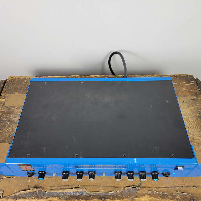 Eden Nemesis NA-320 Bass Amp - Blue | Reverb