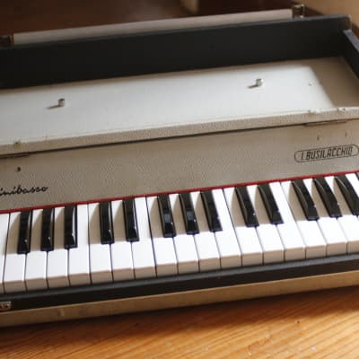 Vintage 60's Busilacchio Minibasso electric piano bass (fender/wurlitzer) image 1