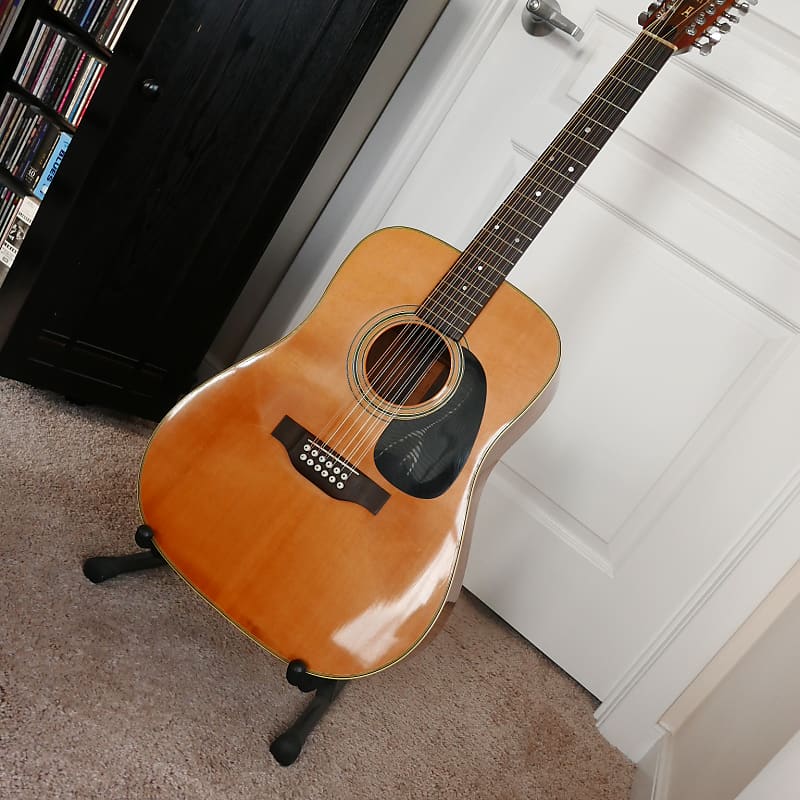 Tama 12-string acoustic guitar, rosewood, late 1970s, ultra