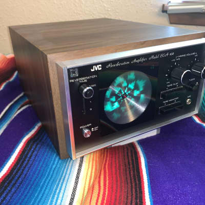 JVC ECA-102 Spring Stereo & Quadraphonic Reverberation Amplifier  1970s Wood image 1