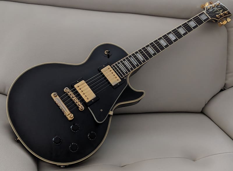 Tokai 1968 Reissue LC Custom Black Beauty Les Paul Reborn
