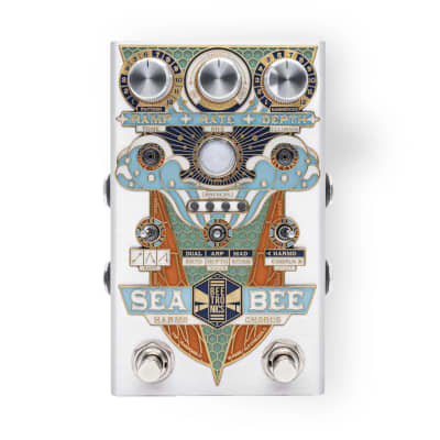 USED Beetronics FX - Seabee Harmochorus - Analog Multi Chorus Guitar Effect Pedal for sale