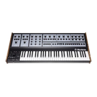 Oberheim OB-X8 8-Voice Analogue Polyphonic Synthesizer with 61-Keys Keyboard, OLED Display, 400-Plus Factory Programs, and Full-Featured Arpeggiator