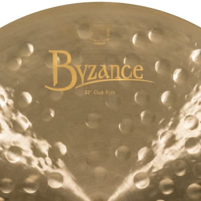Meinl Byzance Jazz Club Sizzle Ride Cymbal 22 image 5