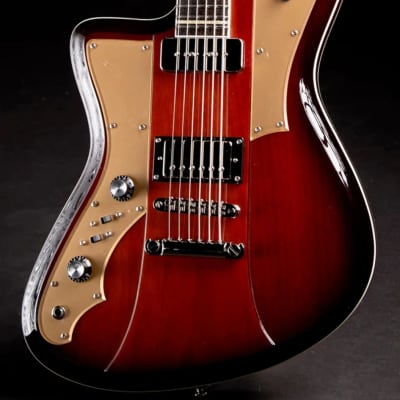 Rivolta MONDATA BARITONE VII LH Chambered Mahogany Body 6-String Electric Guitar w/Soft Case - Lefty image 1