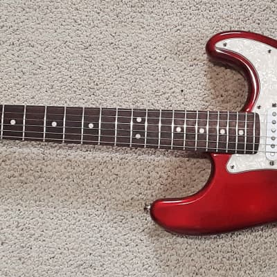 Fender Roadhouse Stratocaster with Rosewood Fretboard 1997- Candy Apple Red for sale