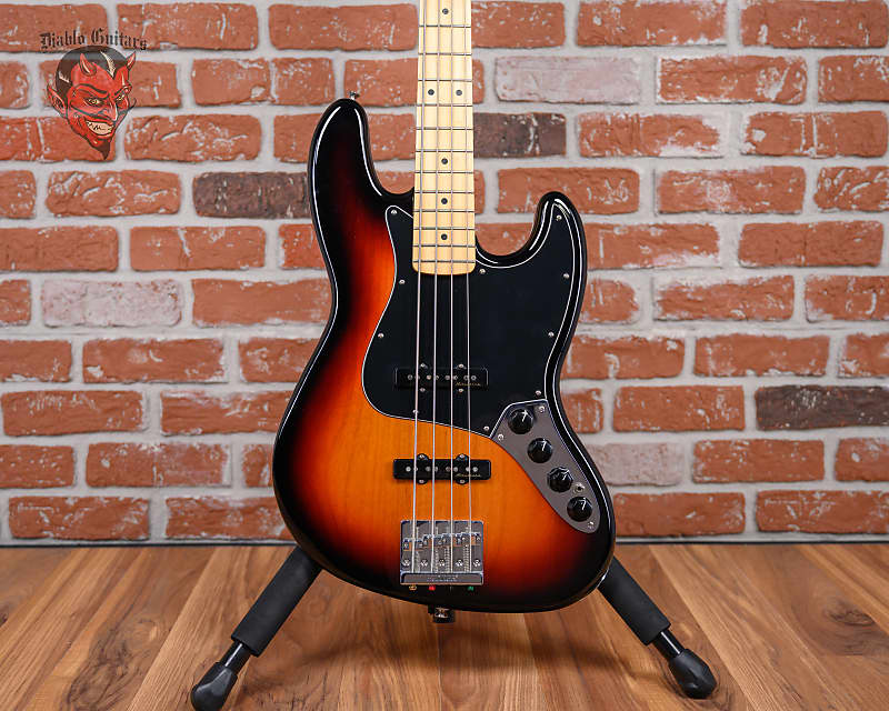 ベース Fender Deluxe Active Jazz Bass Fender Deluxe Active Jazz Bass, Rosewood Fingerboard, Black