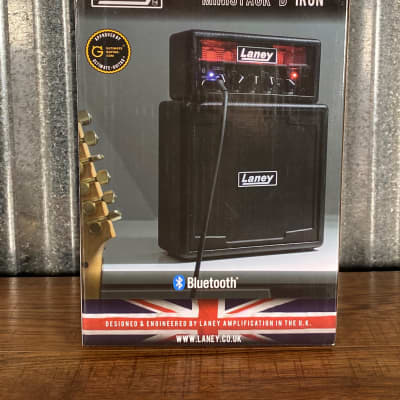 Laney MINISTAK-B-IRON Mini Ironheart Stack Bluetooth Guitar Combo Amplifier image 2