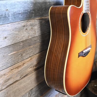 (14811) Wood Song DCE-HS/L Left-Handed Acoustic Guitar image 5