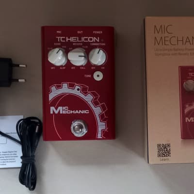 TC HELICON ティーシーヘリコン MIC MECHANIC 2 新品 TC-Helicon Mic Mechanic 2 Vocal Effects Pedal | Sweetwater