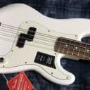 MINT! 2021 Fender Player Precision Bass 4-String - Polar White Finish - Authorized Dealer - 9.3 lbs