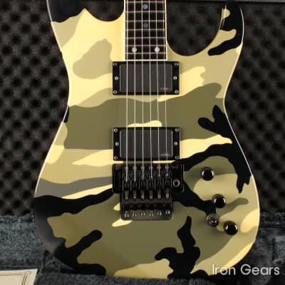 ESP Jeff Hanneman Urban Camo Custom Shop Floydrose image 5