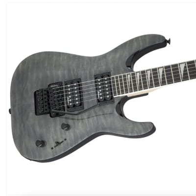 Jackson JS Series JS32Q DKA Dinky Archtop Electric Guitar - Transparent Black (Philadelphia, PA) image 1