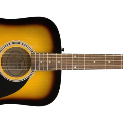 Fender FA-115 Full Size Sunburst Dreadnought Spruce Top Acoustic Guitar Pack image 2