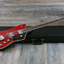 MINTY! Billy-Bo Signature Jupiter Thunderbird Gretsch G6199B Firebird Red Bass + OHSC