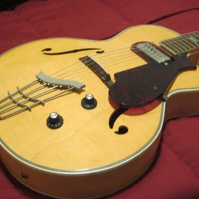 Vintage Harmony 472H65 1950/60s - Natural Electric Hollow Body Guitar Now w/Hardshell Case! image 1