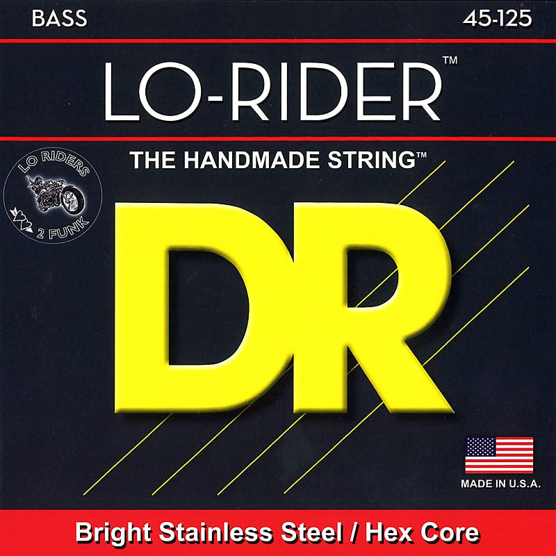 DR Strings MH5-45 LoRider Bass Strings 45-125 image 1