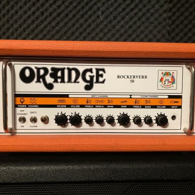 Orange Orange Rockerverb 50 MK I 2-Channel 50-Watt Guitar Amp Head Mitte der 2000er - Orange for sale