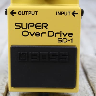 Boss SD-1 Super Overdrive Effects Pedal Overdrive Electric Guitar Effects Pedal image 3
