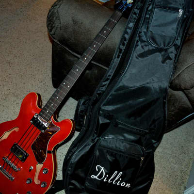 Dillion Semi Hollowbody Candy apple red image 1