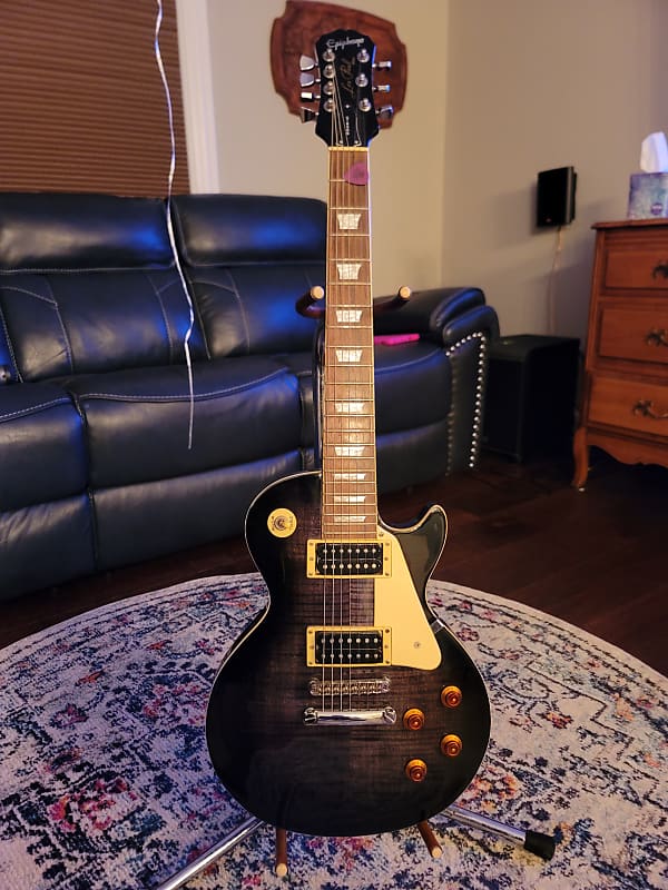 Epiphone Les Paul 2000 Sunburst Green | Reverb