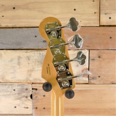 Fender Vintera '60s Jazz Bass with Pau Ferro Fretboard 2022 Present Firemist Gold w/Bag image 8