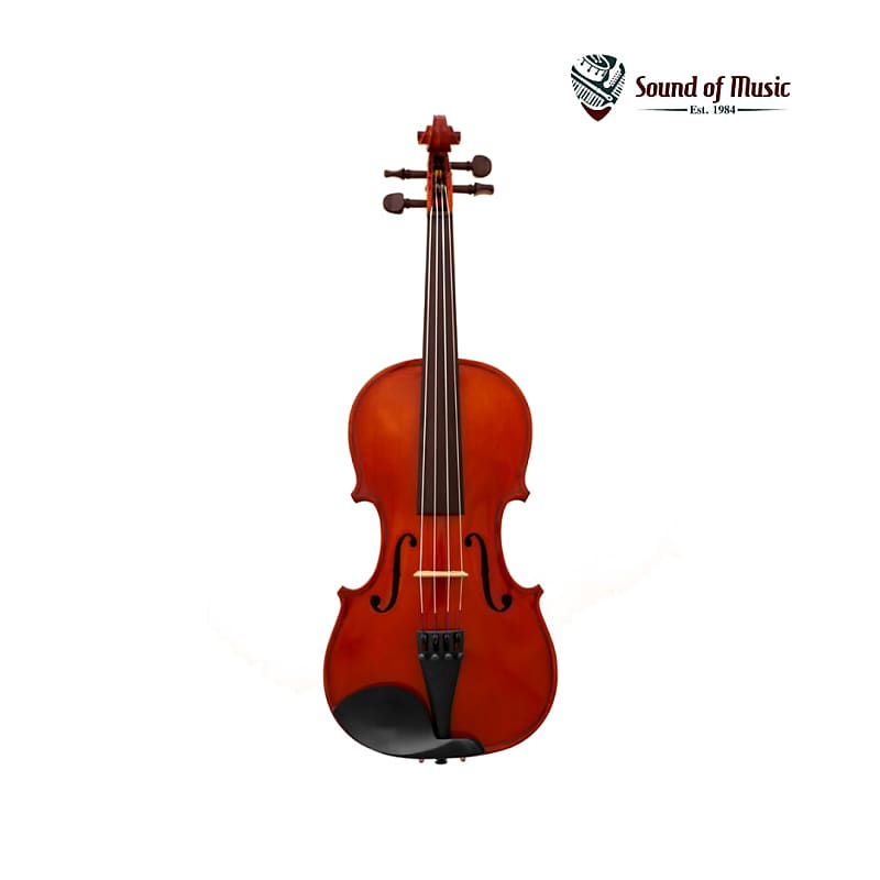 Sound of Music 1/8 Violin Outfit W/Glasser Bow & Hardshell Case image 1