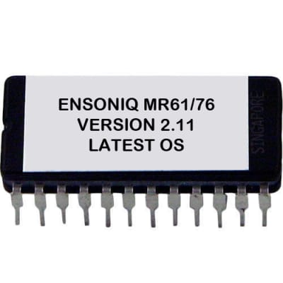 Ensoniq MR-61 / MR-76 - Version 2.11 Firmware OS Update Upgrade Eprom MR61 MR76