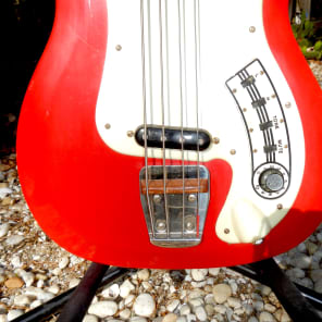 Vintage Hagstrom Futurama bass,1964,Sweden,all original,great thin neck,fast player, great tonality image 2