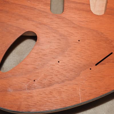 Strat Project 3pc Alder Body 1pc Padauk Top Black Binding Padauk Neck with Kingwood Fretboard! image 9
