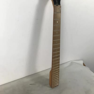 24 Frets Maple Wood Guitar Neck with Rosewood Fingerboard with Black Headstock image 4