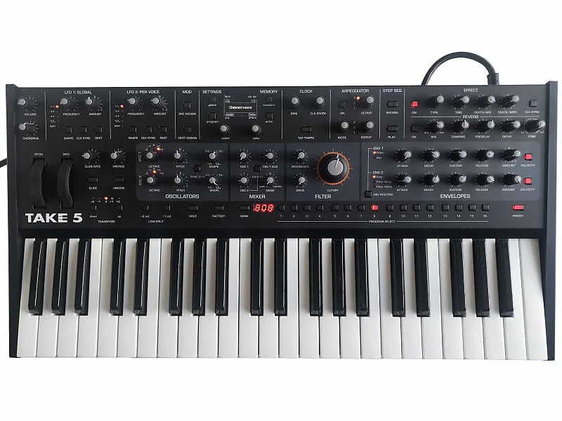 Sequential Take 5 44-Key 5-Voice Compact Polyphonic Synthesizer