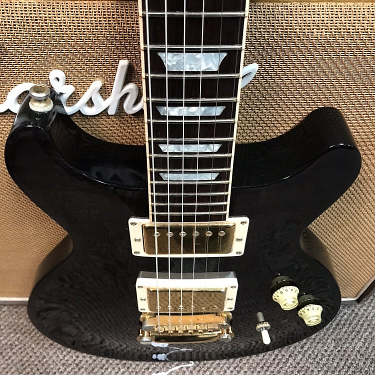 Gibson Les Paul DC Standard Double Cut 2003 Trans Black