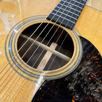 Martin Standard Series D-28 Acoustic Guitar Natural Gloss SN: 2829496 image 8