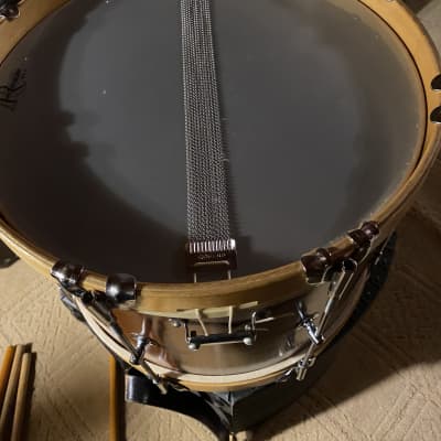 Rogers Marching 8 Lug snare 50’s - 60’s - Natural E/C image 13